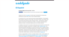 Desktop Screenshot of antonio-delgado.com